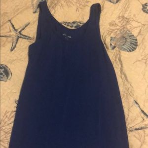 Blue tank top
